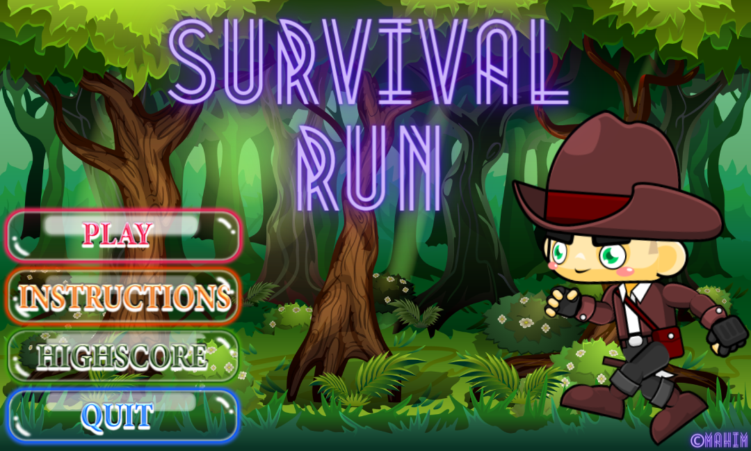 SURVIVAL-RUN Game Image